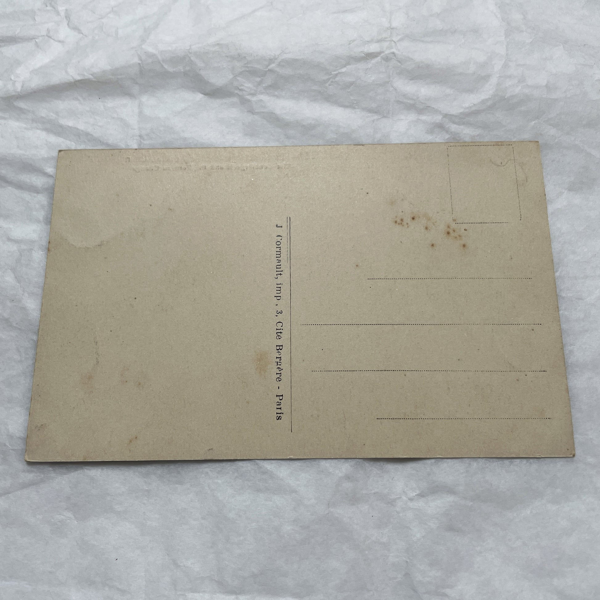 1910s - Vintage Paris Postcard - La Conciergerie and Pont au Change - Historic French Landmark - Seine River View