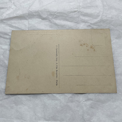 1910s - Vintage Paris Postcard - La Conciergerie and Pont au Change - Historic French Landmark - Seine River View