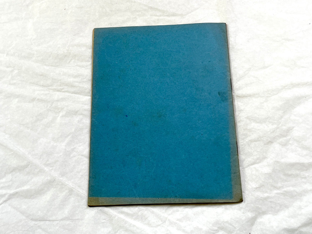 1920s - French School Notebook - Young Girl's Studies - Vintage French Education - Historical Classroom Ephemera from France