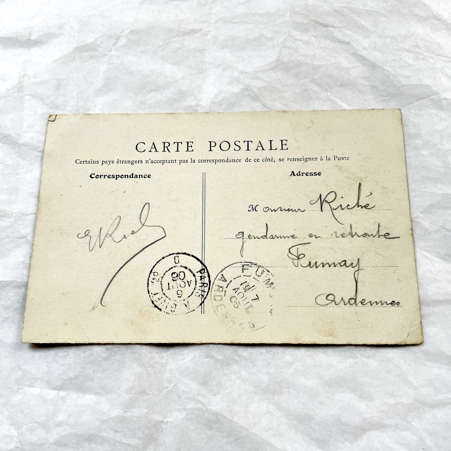 1900s - Paris Chambre Des Députés Postcard - Historic Palais Bourbon French Political Landmark - Vintage French Architecture Collectible