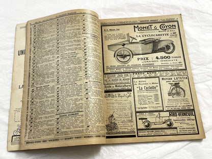 1920s – French Magazine - Le Chasseur Français - French vintage illustrated lifestyle & advertising publication