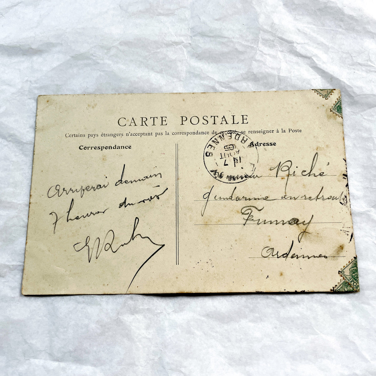 1930s - Paris Notre-Dame Cathedral Facade Vintage Postcard - Historic French Architecture - European Travel Souvenir