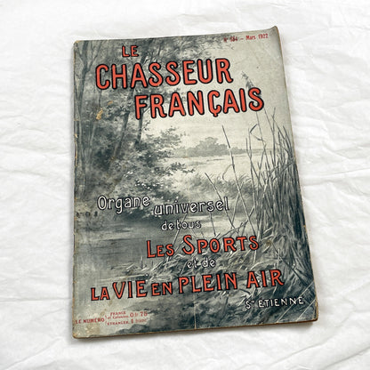 1920s – French Magazine - Le Chasseur Français - French vintage illustrated lifestyle & advertising publication