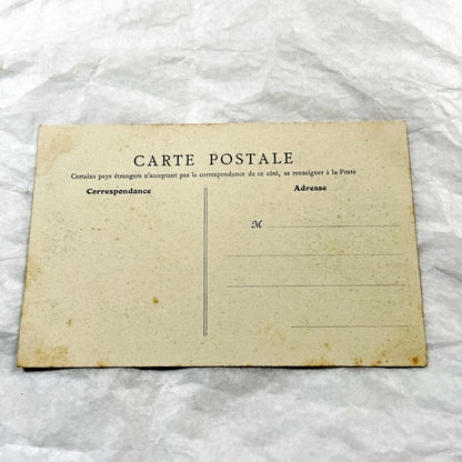 1900s - Paris Bois de Boulogne Lake Vintage Postcard - French Scenery - European Travel Memorabilia - Historic France Collectible