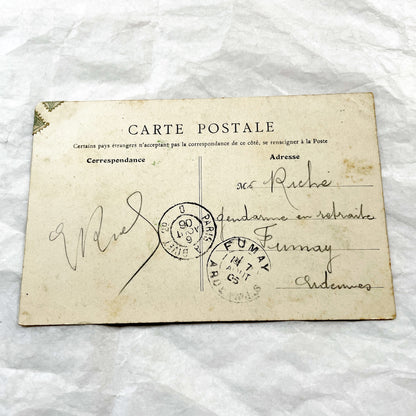 1900s - Vintage Paris Postcard - Fontaine Médicis Luxembourg Garden View - French City Memorabilia - Historic Architecture Collectible Card
