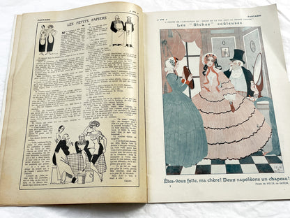 1920s - French magazine "Fantasio" with articles, photos, advertising, etc. - 1922 - 36 pages