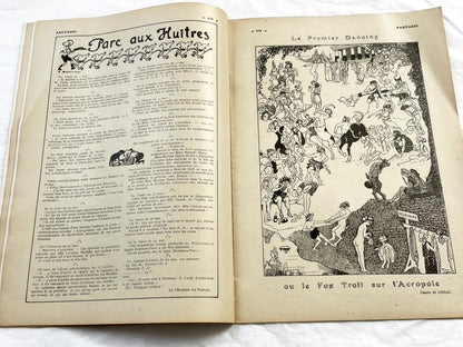 1920s - French magazine "Fantasio" with articles, photos, advertising, etc. - 1922 - 36 pages