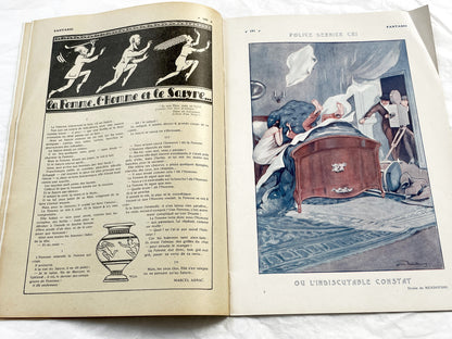 1920s - French magazine "Fantasio" with articles, photos, advertising, etc. - 1922 - 36 pages