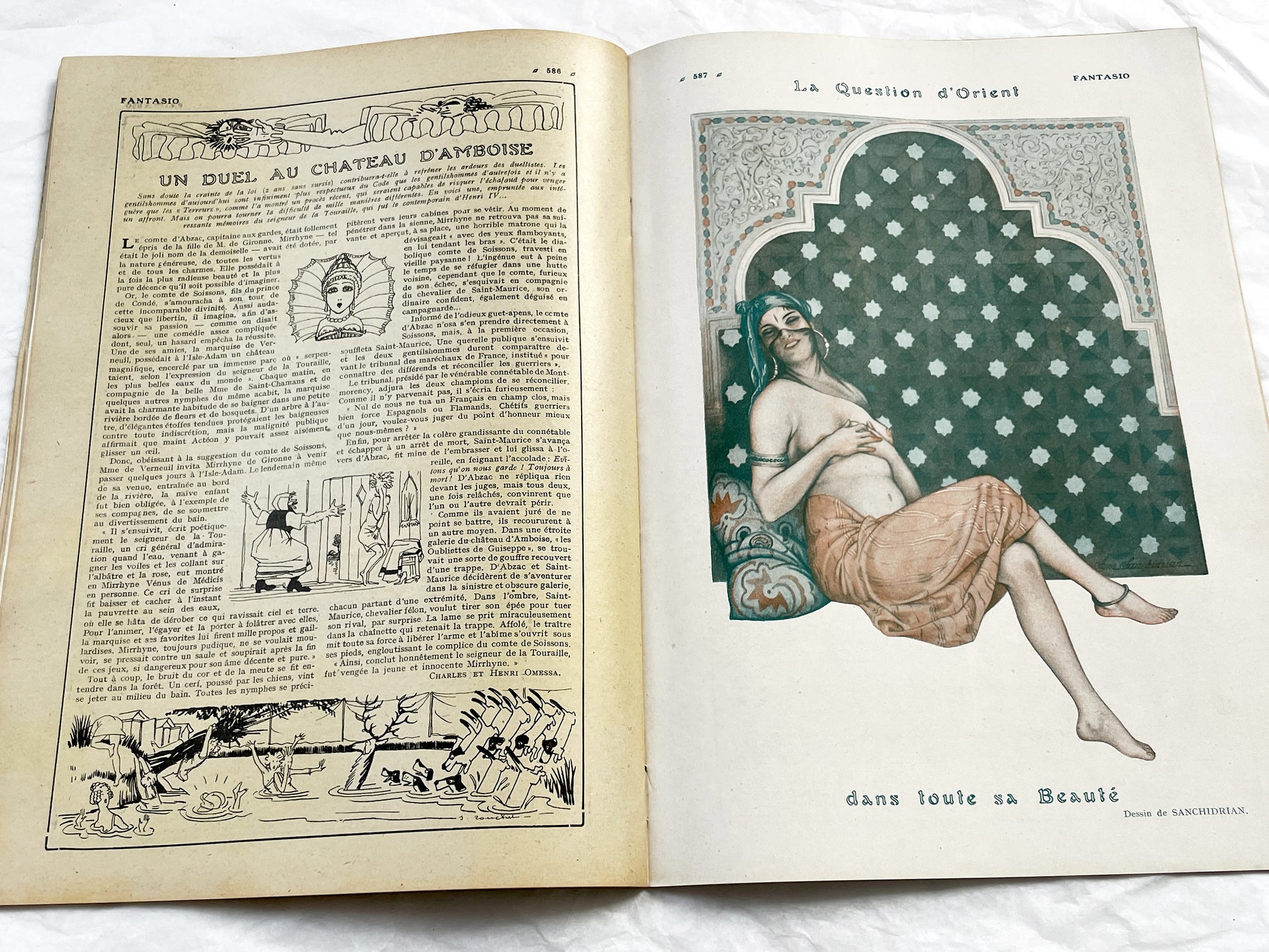 1920s - French magazine "Fantasio" with articles, photos, advertising, etc. - 1922 - 36 pages