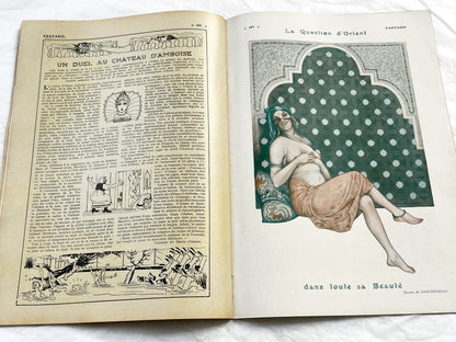 1920s - French magazine "Fantasio" with articles, photos, advertising, etc. - 1922 - 36 pages