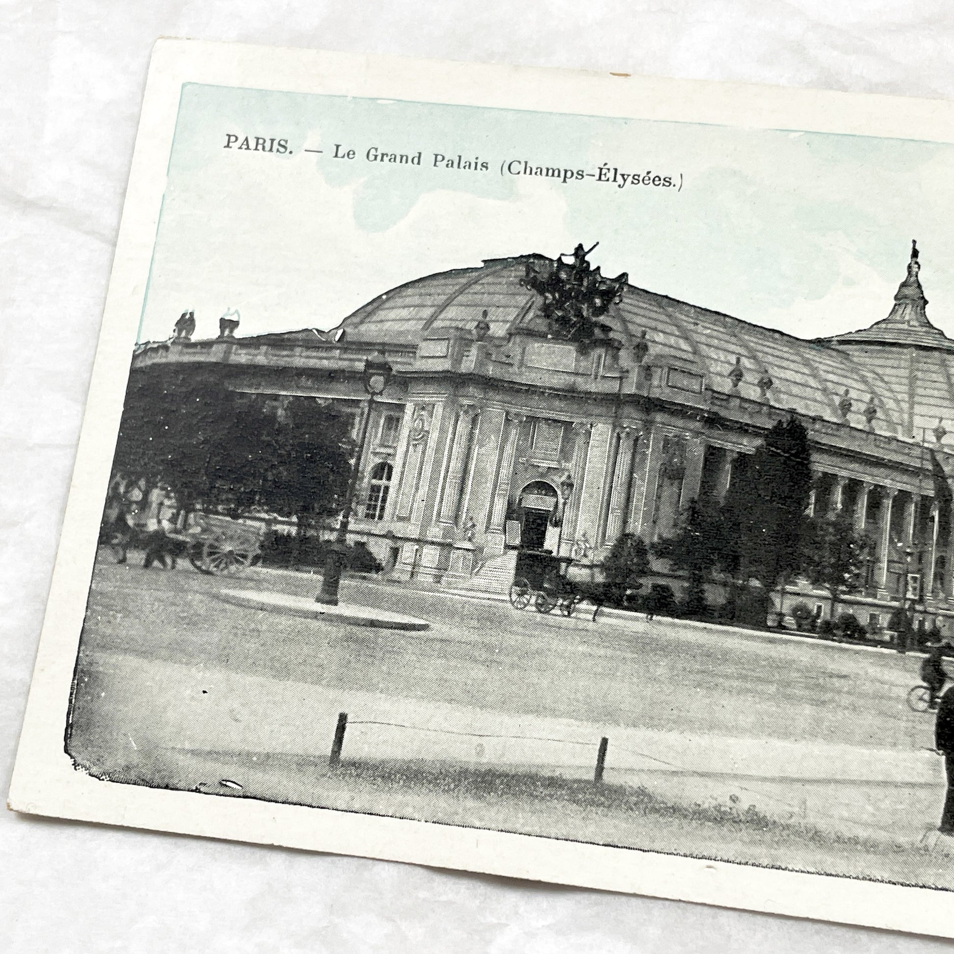 1900s - Vintage Paris Grand Palais Postcard - Champs-Élysées Architecture - Early 20th Century French Souvenir