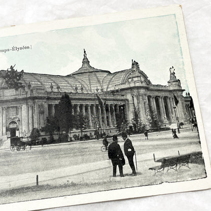 1900s - Vintage Paris Grand Palais Postcard - Champs-Élysées Architecture - Early 20th Century French Souvenir