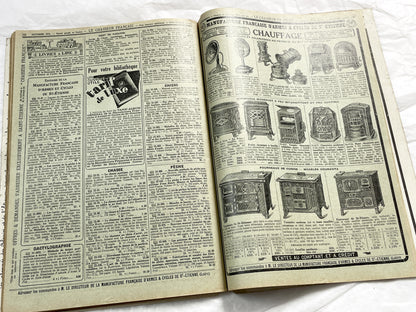 1930s – French Magazine - Le Chasseur Français - French vintage illustrated lifestyle & advertising publication