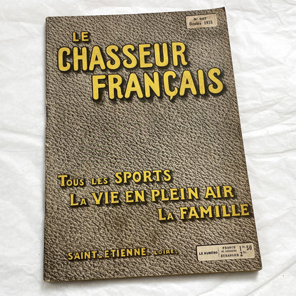 1930s – French Magazine - Le Chasseur Français - French vintage illustrated lifestyle & advertising publication