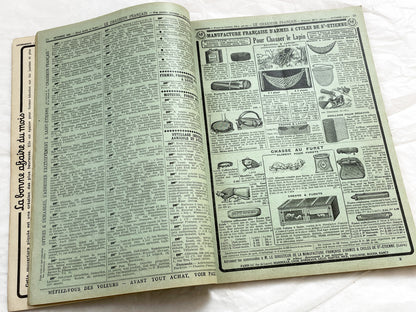 1930s – French Magazine - Le Chasseur Français - French vintage illustrated lifestyle & advertising publication