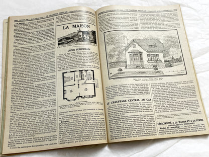 1930s – French Magazine - Le Chasseur Français - French vintage illustrated lifestyle & advertising publication