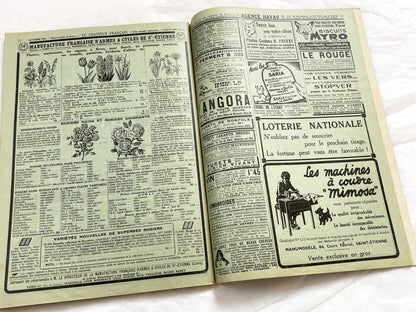 1930s – French Magazine - Le Chasseur Français - French vintage illustrated lifestyle & advertising publication