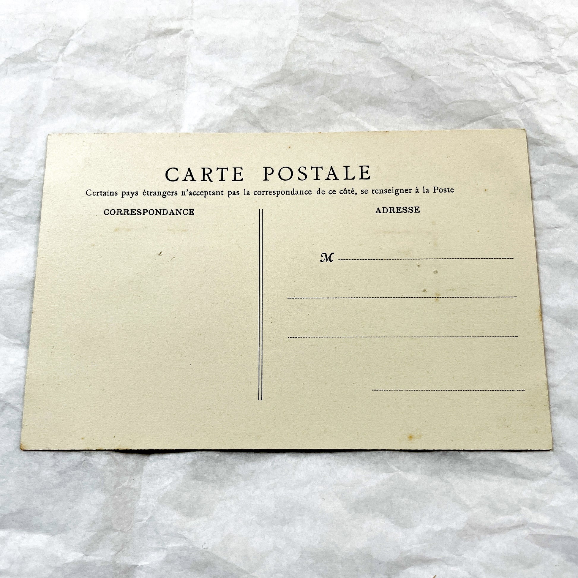 1900s - Vintage Paris La Sorbonne Postcard Black and White French Architecture - Landmark Building View - Historic Cityscape Collectible