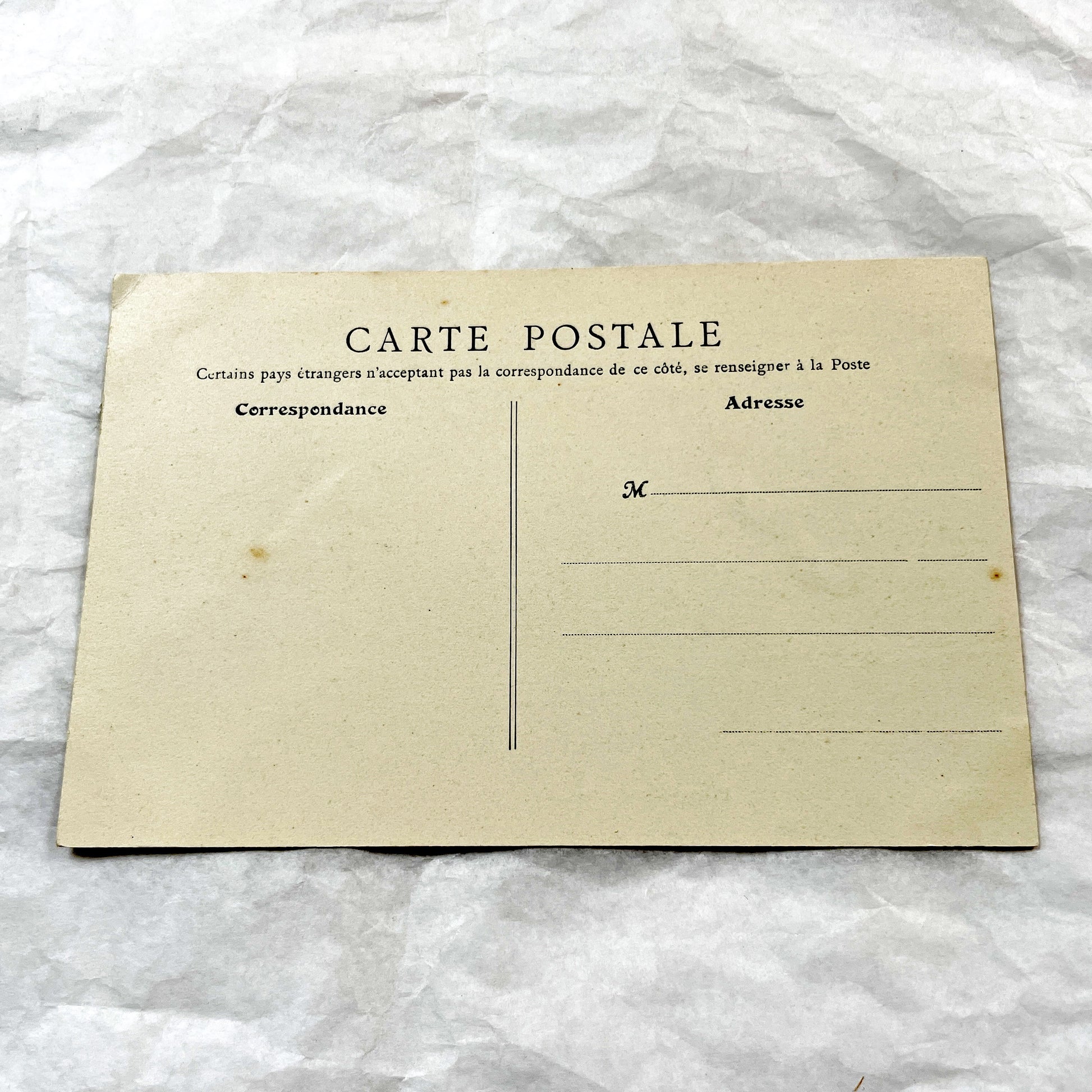 1900s - Vintage Paris Postcard - Place Vendome - Historic French Capital City Square - Napoleonic Column - Parisian Urban Scene