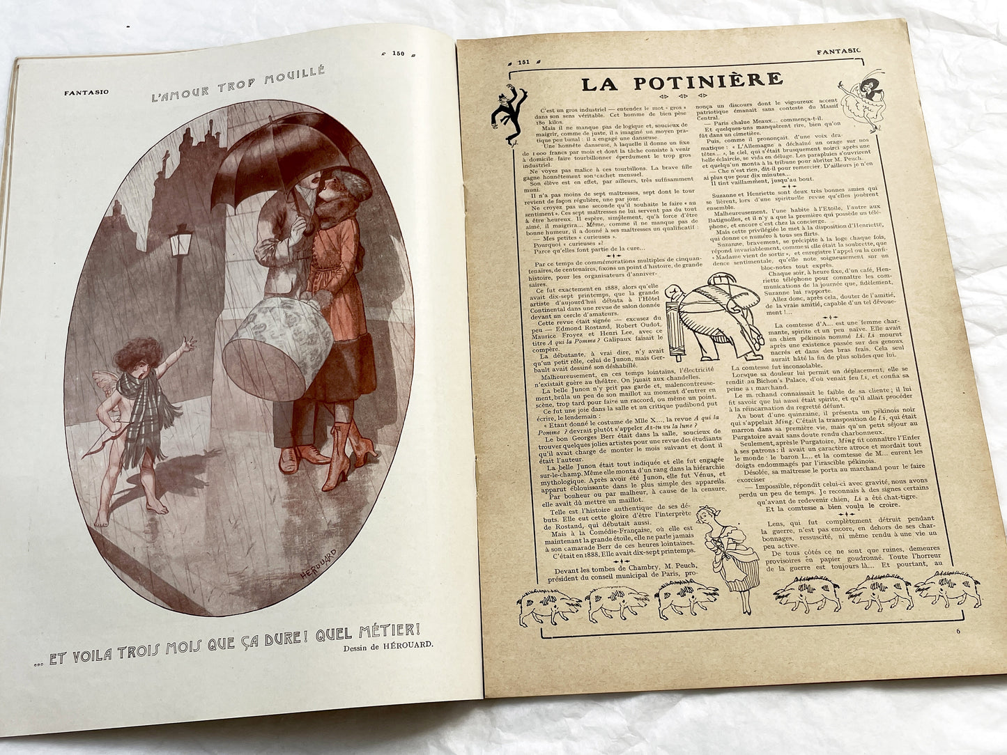 1920s - French magazine "Fantasio" with articles, photos, advertising, etc. - 1922 - 36 pages