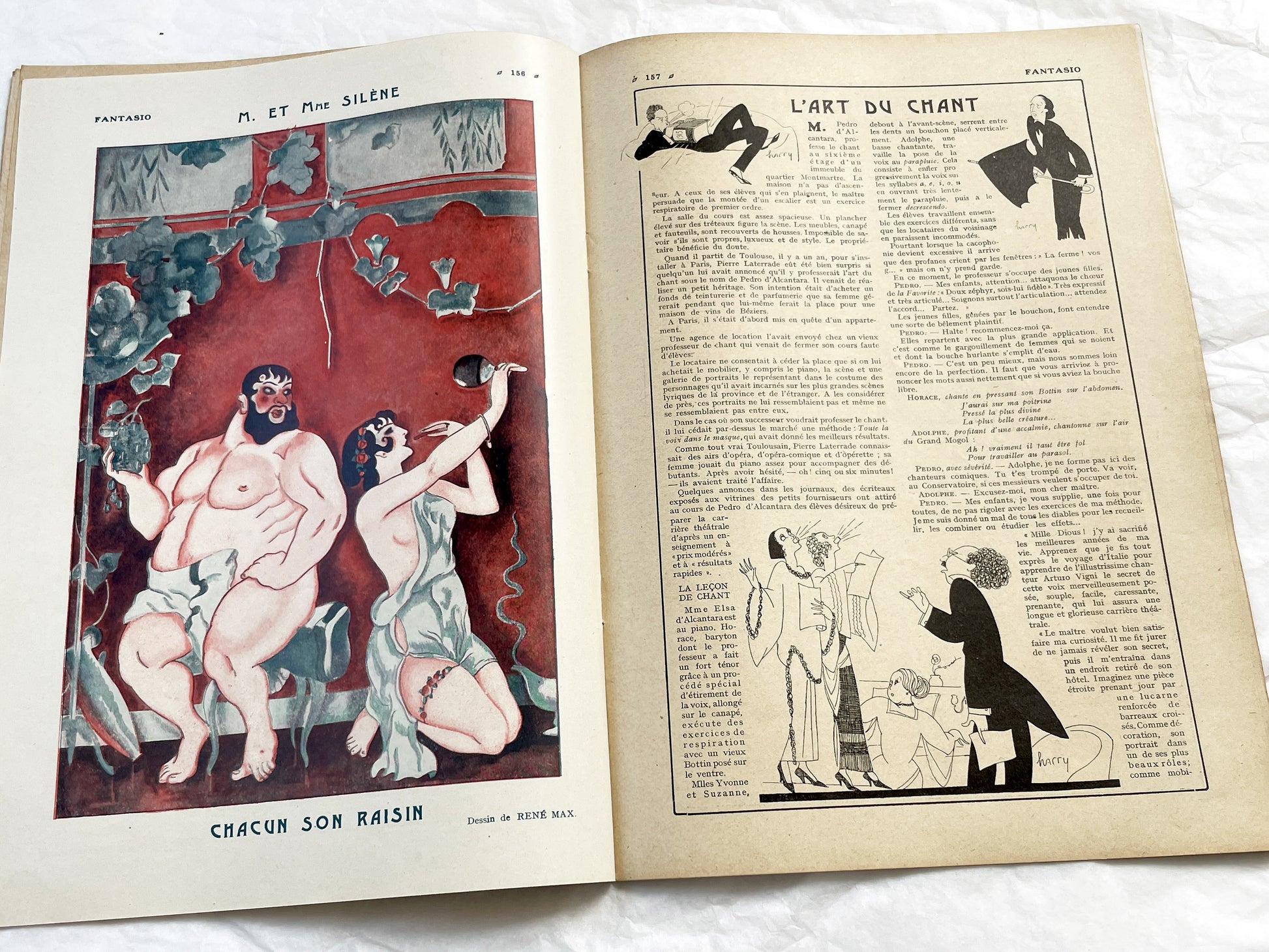 1920s - French magazine "Fantasio" with articles, photos, advertising, etc. - 1922 - 36 pages