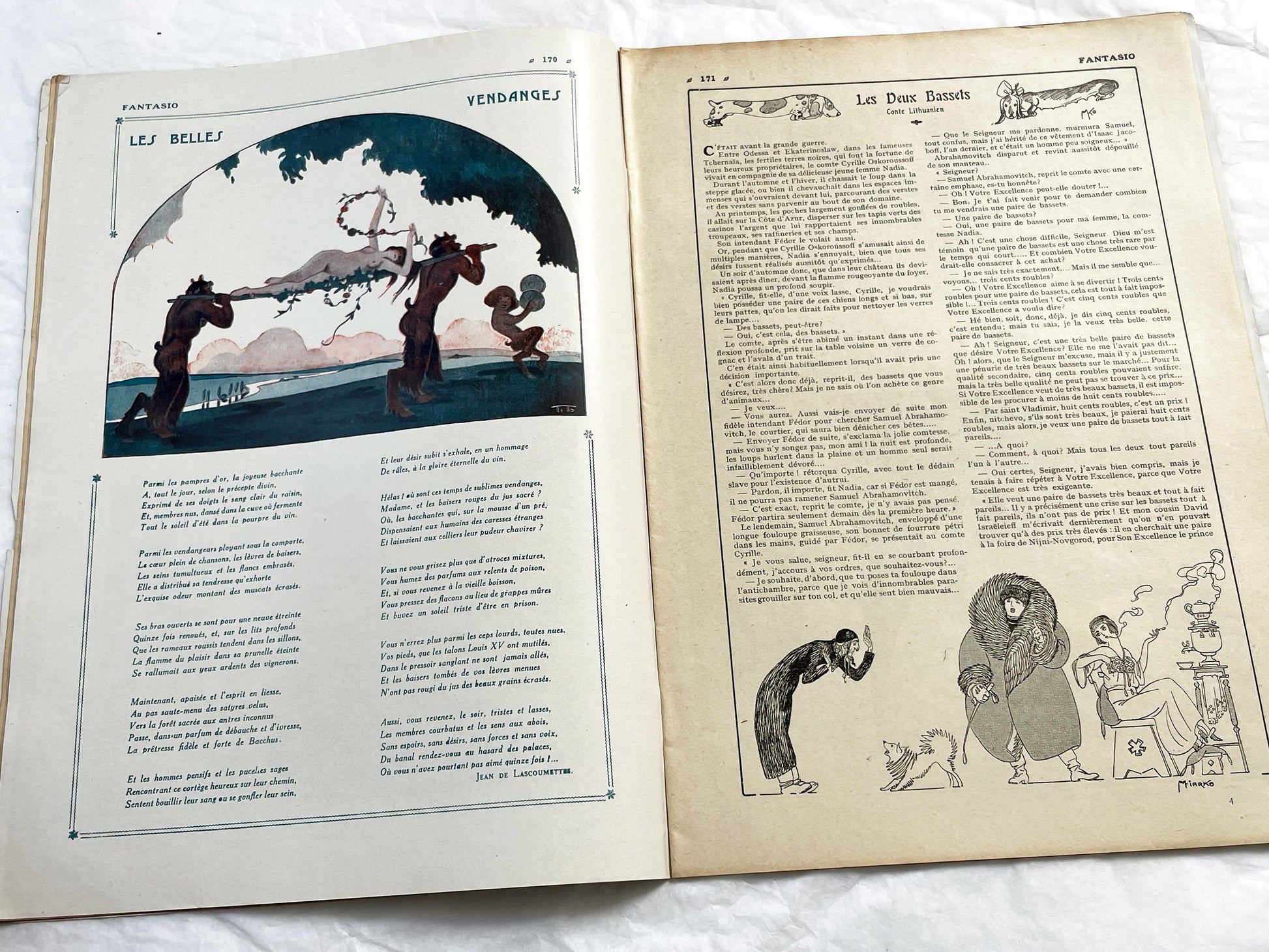 1920s - French magazine "Fantasio" with articles, photos, advertising, etc. - 1922 - 36 pages