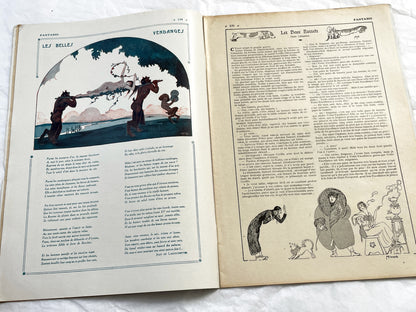 1920s - French magazine "Fantasio" with articles, photos, advertising, etc. - 1922 - 36 pages