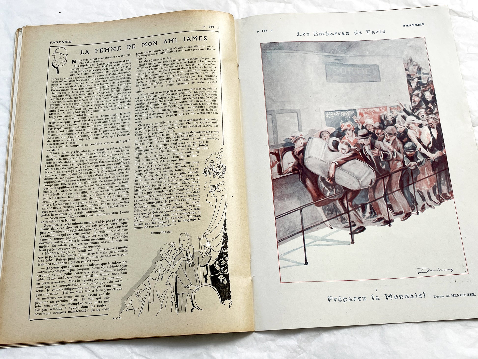 1920s - French magazine "Fantasio" with articles, photos, advertising, etc. - 1922 - 36 pages