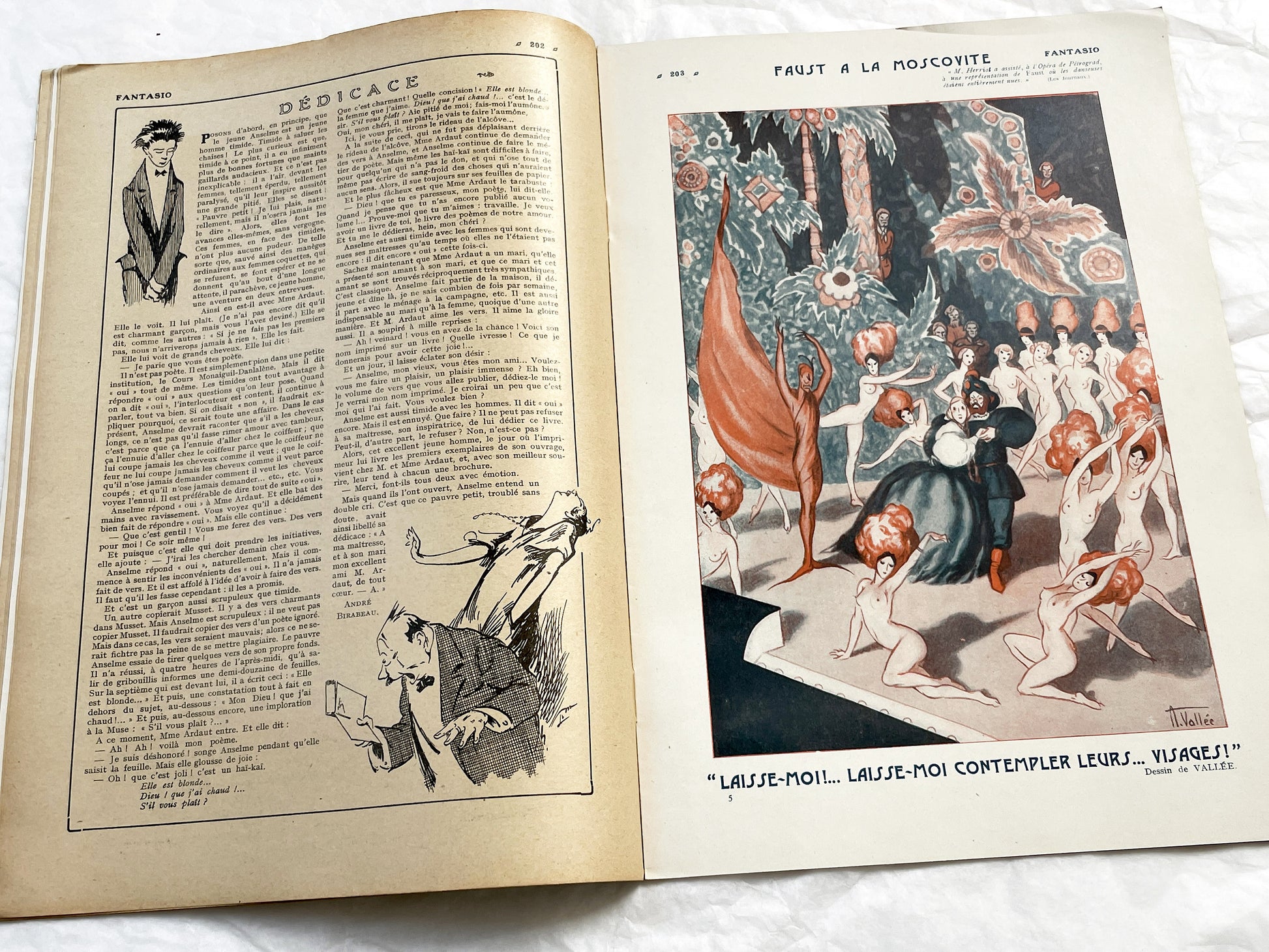 1920s - French magazine "Fantasio" with articles, photos, advertising, etc. - 1922 - 36 pages