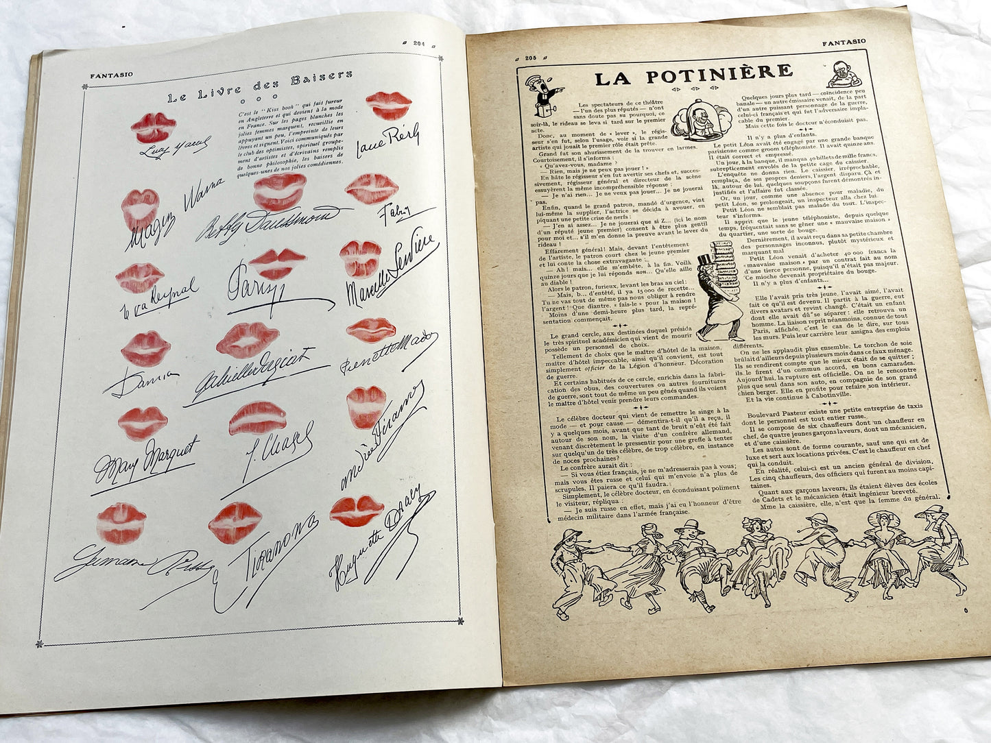 1920s - French magazine "Fantasio" with articles, photos, advertising, etc. - 1922 - 36 pages