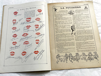 1920s - French magazine "Fantasio" with articles, photos, advertising, etc. - 1922 - 36 pages
