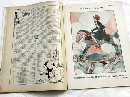 1920s - French magazine "Fantasio" with articles, photos, advertising, etc. - 1922 - 36 pages
