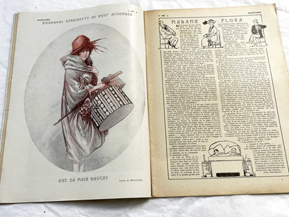 1920s - French magazine "Fantasio" with articles, photos, advertising, etc. - 1922 - 36 pages