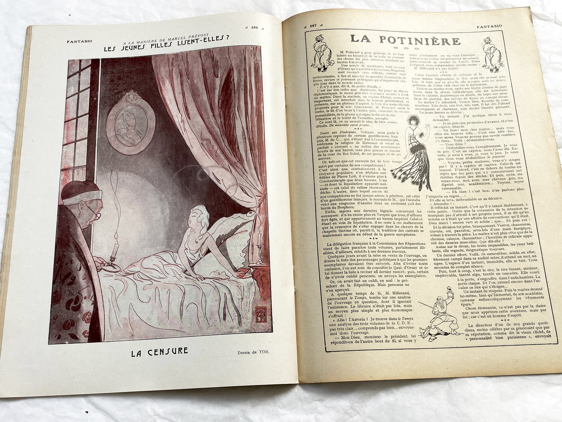 1920s - French magazine "Fantasio" with articles, photos, advertising, etc. - 1922 - 36 pages