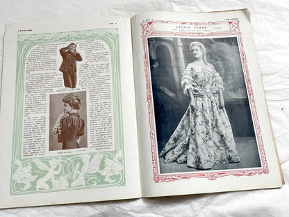 1900s - French magazine "Fantasio" with articles, photos, advertising, etc. - 1907 - 36 pages - Without cover pages