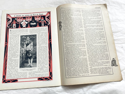 1900s - French magazine "Fantasio" with articles, photos, advertising, etc. - 1907 - 36 pages - Without cover pages