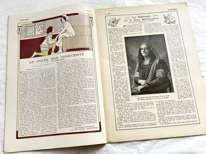 1910s - French magazine "Fantasio" with articles, photos, advertising, etc. - 36 pages - Without cover pages