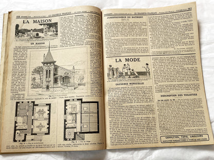 1920s – French Magazine - Le Chasseur Français - French vintage illustrated lifestyle & advertising publication