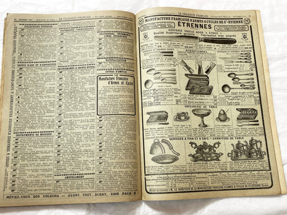 1920s – French Magazine - Le Chasseur Français - French vintage illustrated lifestyle & advertising publication