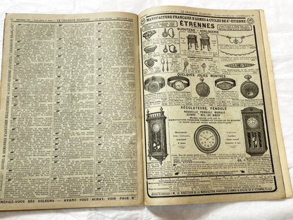 1920s – French Magazine - Le Chasseur Français - French vintage illustrated lifestyle & advertising publication