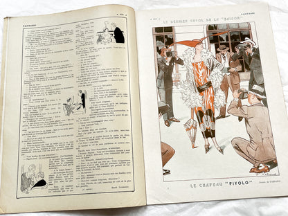 1920s - French magazine "Fantasio" with articles, photos, advertising, etc. - 1924 - 36 pages