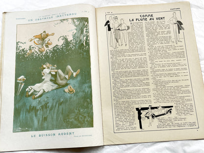 1920s - French magazine "Fantasio" with articles, photos, advertising, etc. - 1924 - 36 pages