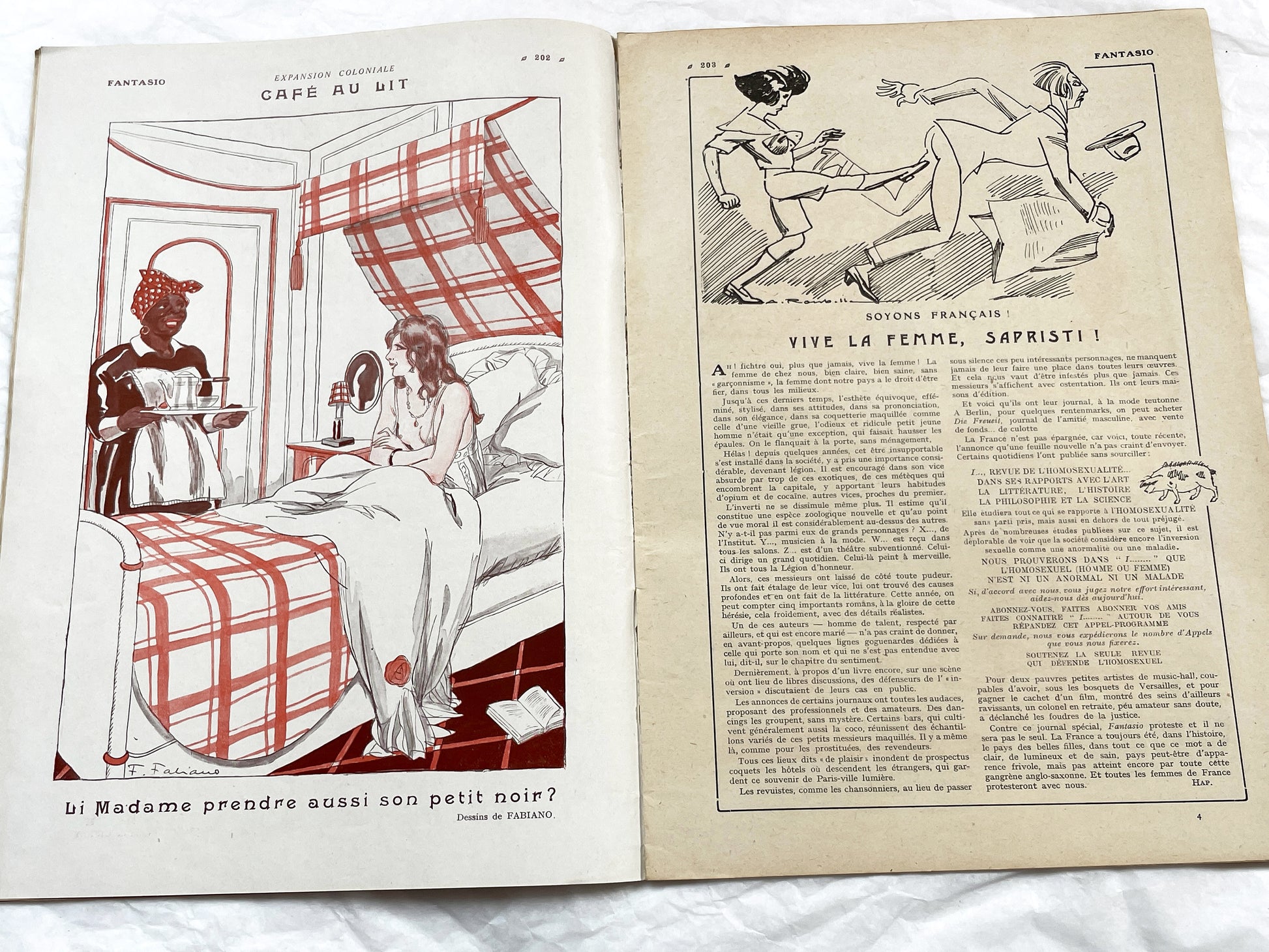 1920s - French magazine "Fantasio" with articles, photos, advertising, etc. - 1924 - 28 pages