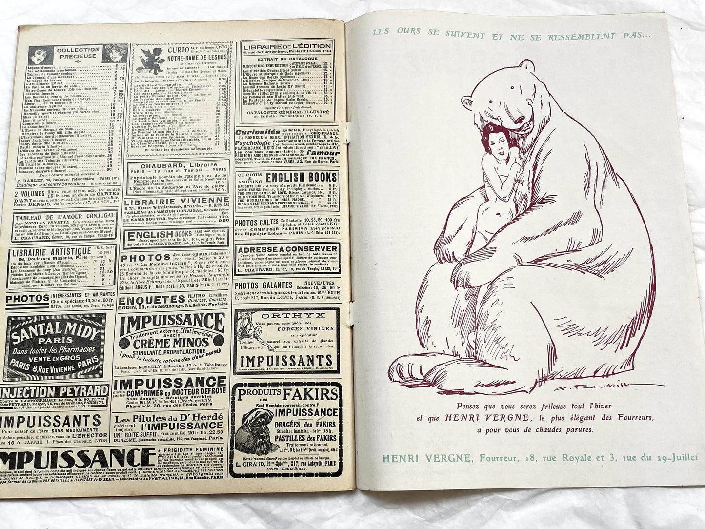 1920s - French magazine "Fantasio" with articles, photos, advertising, etc. - 1924 - 28 pages