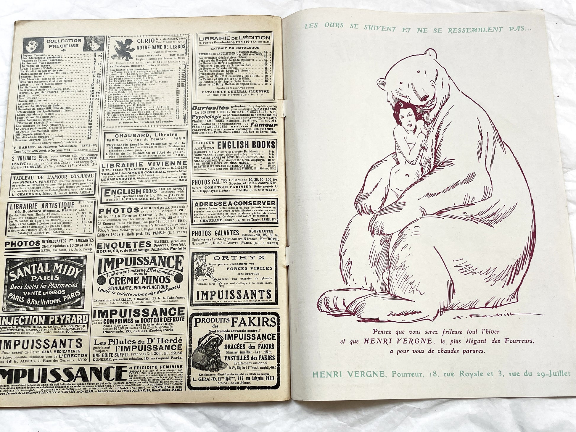 1920s - French magazine "Fantasio" with articles, photos, advertising, etc. - 1924 - 28 pages