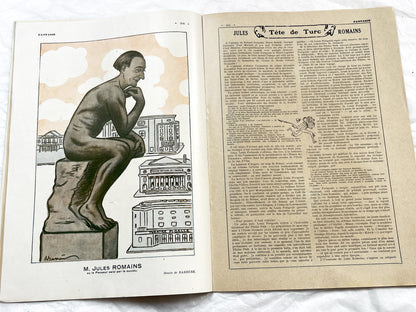 1930s - French magazine "Fantasio" with articles, photos, advertising, etc. - 1931 - 30 pages - 4 pages missing