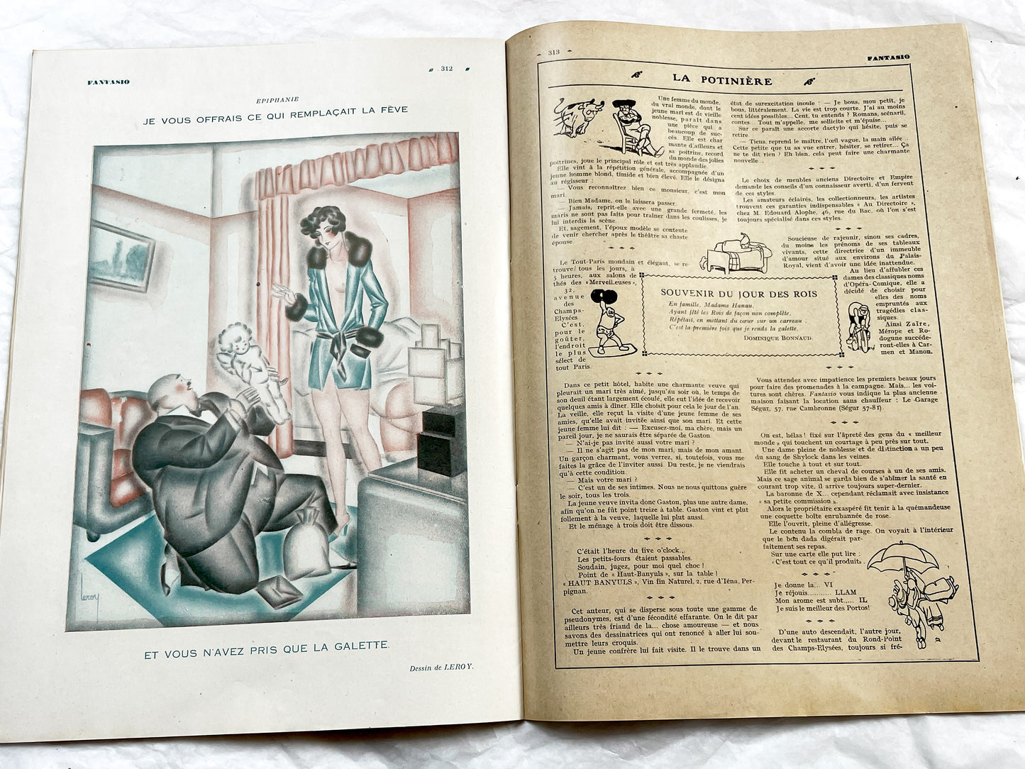1930s - French magazine "Fantasio" with articles, photos, advertising, etc. - 1931 - 30 pages - 4 pages missing