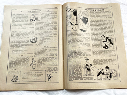 1930s - French magazine "Fantasio" with articles, photos, advertising, etc. - 1931 - 30 pages - 4 pages missing