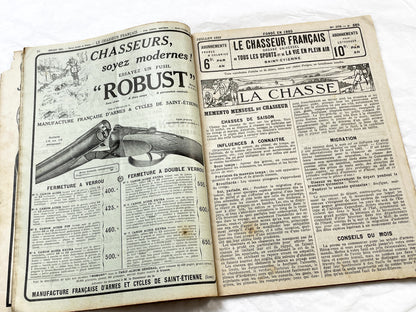 1920s – French Magazine - Le Chasseur Français - French vintage illustrated lifestyle & advertising publication