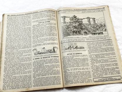 1920s – French Magazine - Le Chasseur Français - French vintage illustrated lifestyle & advertising publication